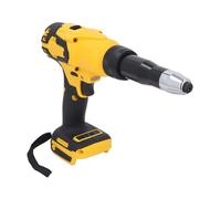 ViaGasaFamido Pistolet à Riveter sans Fil avec Moteur sans Balais, Outil de Rivetage électrique alimenté par Batterie 18 V pour Rivets en Aluminium et en Acier, Riveteuse Haute Vitesse 735 W avec