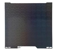 ViaGasaFamido Plaque de Construction PEI Double Face 355 X 346 Mm, Motif Football et Moulin à Vent, Surface de Lit D' Chauffée en Acier à Ressort Flexible pour Imprimante 3D Lab H2D,