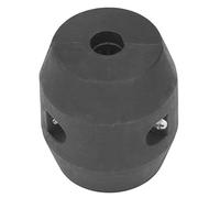 ViaGasaFamido Poids de Rechange pour Tuyau de Robinet de Cuisine, Plastique et Sable de Fer, Noir, 6,3 x 4,3 cm, 295g, Compatible avec Tous Les Robinets