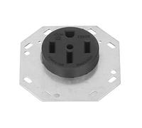 ViaGasaFamido Prise de Courant, Plastique PA66, Prise Industrielle Droite 50A NEMA L14 50R, 125V pour Appareils électriques