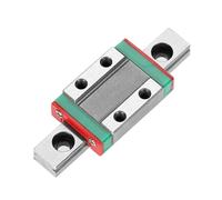 ViaGasaFamido Rail de Guidage Linéaire Miniature LML9B, Bloc Coulissant en Acier à Roulement avec Système de Lubrification, Largeur 9 Mm pour Machines de Mesure de Précision et équipements (55)