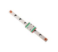 ViaGasaFamido Rail de Guidage Linéaire Miniature LML9B, Bloc Coulissant en Acier à Roulement avec Système de Lubrification, Largeur 9 Mm pour Machines de Mesure de Précision et équipements (150)