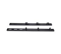 ViaGasaFamido Râtelier pour Remorque 3 Places, Acier Lourd, | Support de Taille-bordures Verrouillable, Corps en Acier Carbone, Compatible Camions et Garages, Range Souffleur de