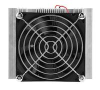 ViaGasaFamido Refroidisseur Thermoélectrique à Semi-conducteur, Système de Refroidissement Peltier avec Ventilateur, Puissance 72 W pour Petit Réfrigérateur et Climatiseur