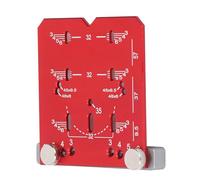 ViaGasaFamido Règle de Positionnement de Charnière, Règle de Localisation de Charnière en Alliage d'aluminium pour Charnières d'armoire de 35 Mm, Décalages Réglables de 3 Mm, 4, 5, 6, Manchon