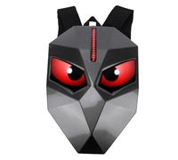 ViaGasaFamido Sac à Dos D'équitation LED Programmable, écran 60x32, Contrôle par Application, Coque Rigide étanche, Sac de Moto, Compartiment USB pour Ordinateur Portable pour Cyclistes,