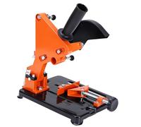 ViaGasaFamido Support de Meuleuse d'Angle Universel pour Machine à Polir de 115 à 125 Mm, Support en Alliage d'aluminium avec Angle de Coupe Réglable de 0 à 45 °, de Tige de Traction de Bureau