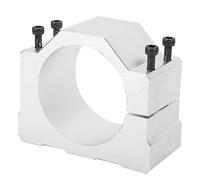 ViaGasaFamido Support de Moteur CNC 80mm, Support de Broche en Alliage d'aluminium, de Montage pour Routeur CNC, Gravure et Fraiseuses