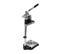 ViaGasaFamido Support de Perceuse à Colonne Réglable avec Pince, Base en | Colonne en Acier Robuste, Convient aux Perceuses à Main 38 Mm 43 Mm, Tige de Butée de Profondeur, Compact, pour Atelier à