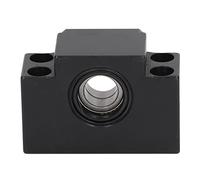 ViaGasaFamido Support d'extrémité de Vis à Billes BK15, Bloc de Roulement de Vis à Billes en Acier au Carbone, Cadre Robuste pour l'usinage CNC SFU1605 SFU1204