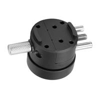 ViaGasaFamido Support Miniature avec Base Réglable, Pince en Alliage D'aluminium Fiable et Robuste pour Peindre des Miniatures et des Projets de Bijoux