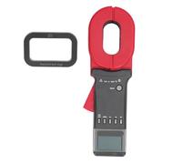 ViaGasaFamido Testeur de Pince Multimètre avec Mâchoire de 32 Mm pour la Mesure de Résistance et de capacité 0,01-1200 Ω, Idéal pour les électriciens et les Applications de Mise à la Terre