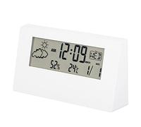 ViaGasaFamido Thermomètre et Hygromètre d'intérieur avec Grand écran, Compteur Numérique de Température et d'humidité Mural en ABS pour Maison, Bureau, Crèche