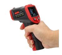 ViaGasaFamido Thermomètre Infrarouge, Testeur Portatif ABS avec Lampe de Poche, Plage de Température de -50 à 1202F pour un Usage Industriel