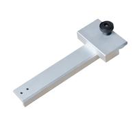 ViaGasaFamido Track a Vu Guides Rail Carré En Alliage D'aluminium 90 Degrés Angle Droit Guides Rail Rapporteur Réversible Outils À Bois-60 ° à 60 ° Réglable pour Kreg Outil