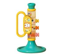 ViaGasaFamido Trompette de Dessin animé pour Enfants, Jouet Multifonctionnel, Instrument de Musique pour bébé avec des Couleurs Vives, pour L'éducation Précoce des Tout-Petits (Blue)