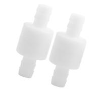 ViaGasaFamido Valve Hydraulique Unidirectionnelle, Clapet Anti-Retour en Plastique, 10mm, Résistante à la Chaleur et à la Pression, pour Gaz et Liquide, 2 Pièces