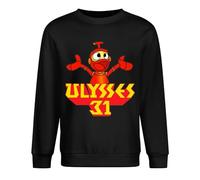 Viagem NONO The Robot Ulysses 31 Sweat-shirt unisexe à col rond pour homme Noir, Noir , L