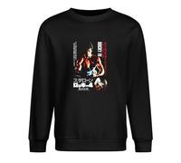 Viagem Rocky Sweatshirt à col rond avec poster japonais Noir, Noir , M