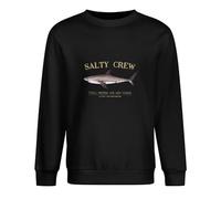 Viagem Salty Crew Bruce Pull à manches longues pour homme Noir, Noir , L