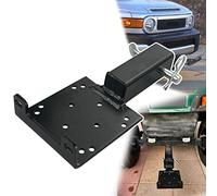 VIAGL Plaque de montage universelle pour treuil d'attelage de remorque avec récepteur de 5,1 cm, plaque de montage pour treuil ATV UTV