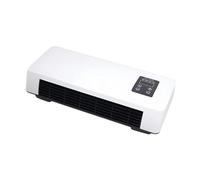 Viahsen Climatiseur Split Compact, Rafraîchisseur D'air, Chauffage, Pompe à Chaleur avec Minuterie, Matériau PP, Installation Rapide pour Chambre, Salon,