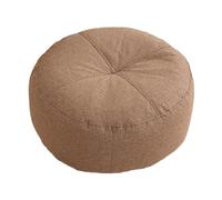 Viahsen Coussin de Méditation Rond pour Une Assise Confortable Au Sol, à La Maison et Au Salon, Brun