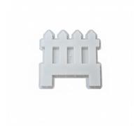 Viahsen Moule de Clôture Polyvalent pour Fabrication de Bordures en Ciment Matériau Utilisation Intuitive pour Tous Niveaux Adaptée à l'Aménagement de, Forme De Clôture