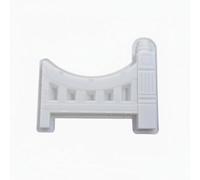 Viahsen Moule de Clôture Polyvalent pour Fabrication de Bordures en Ciment Matériau Utilisation Intuitive pour Tous Niveaux Adaptée à l'Aménagement de, 5 Trous B