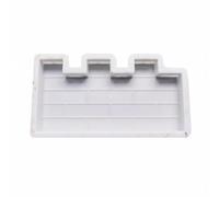 Viahsen Moule de Clôture Polyvalent pour Fabrication de Bordures en Ciment Matériau Utilisation Intuitive pour Tous Niveaux Adaptée à l'Aménagement de, Forme Muraille
