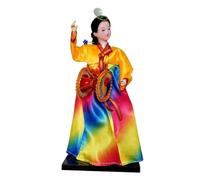 Viahsen Poupée Coréenne En Hanbok, Objet de Collection Geisha, Statuette Asiatique En Résine, Décoration pour La Maison, Le Bureau Ou Comme Idée Cadeau, b