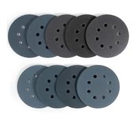 Viaky Lot de 36 disques de ponçage humides et secs de 125 mm, patins de ponceuse orbitale aléatoires à crochet et boucle Grain 240 320 400 600 800 1000 1200 1500 2000 Grain 2000 | Papier abrasif en