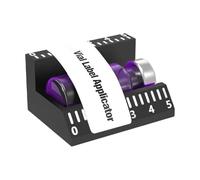 Vial Label Application Tool - 3ml/10ml Reusable Precise Long-Lasting Application | Label Applicator Bottle Tool,for Kitchen Makeup Small Jars Oil Containers Art Home Making Travel Indoor Warehousing