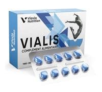 VIALIS - Préparation naturelle pour les hommes actifs - Extra fort - Dosé avec Ginseng, Maca, Tribulus Terrestris et L-Arginine