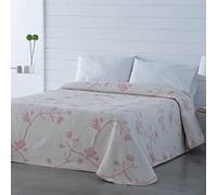 Vialman Couvre-lit léger Rose 150 x 190 cm