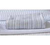 VIALMAN Foulard Toscane 5 | Canapé Plaid | Couette Multi-usages | Taille 130x170cm | Couette Grise