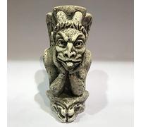 VIANAYA Gargouille de Paris Notre Dame - Modèle Bougeoir - Grande Taille 15 * 9 * 9 CM - Matière platre - Qualité Made in France