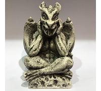 VIANAYA Gargouille de Paris Notre Dame - Modèle Sourd - Grande Taille 15 * 9 * 9 CM - Matière platre - Qualité Made in France