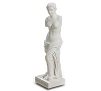VIANAYA Reproduction de l'oeuvre La Vénus de Milo d'Alexandros ANTIOCHE - Petite Taille 10CM - résine Blanche - Attention très Petit