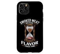 Viande fumée parce que la saveur prend du temps à fumer la viande Coque pour iPhone 11 Pro