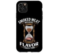 Viande fumée parce que la saveur prend du temps à fumer la viande Coque pour iPhone 11 Pro Max