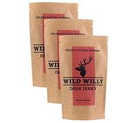 Viande séchée de cerf Deer Jerky 30 g - 3 pcs. Wild Willy