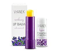 VIANEK Baume a Levre 4.6g - Baume à Lèvres - Baume a Levre Hydratant Pour Femmes et Hommes - Baume Levre aux Ingrédients Naturels - Stick à Lèvres avec de l'Huile de Sésame
