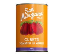 Viani | Tomates italiennes en dés San Marzano No. 2 Cubetti | | Fruité fine et douceur | Boîte de 400 g