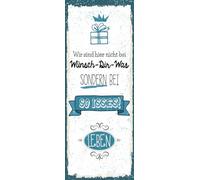 vianmo Panneau en bois 27x10 cm nicht bei wünsch Dir was sondern so isses Déco Cadeau Panneau