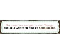 vianmo Plaque en bois de 10 x 46 cm pour certains il y a une thérapie pour d'autres chocolats décoratifs, cadeau