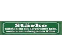 vianmo Plaque en tôle 10 x 46 cm - L'épaisseur ne se développe pas du pouvoir physique - Cadeau décoratif