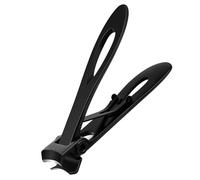 Vianys Proclip, Clip Master Pro Toenail Clipper, Angled Head Nail Clippers for Seniors - Ergonomic Toenail Clipper for Thick Nails, Premium Steel Nail Cutter Trimmer with Catcher (black-A)