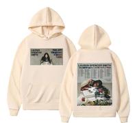 Viaopo Sweat À Capuche Pullover Décontracté Vêtements De Sport avec Poches Chanteur Lauren Spencer Smith Streetstyle Hip-hop Impression Sports Sweatshirt XS-4XL-Khaki||x_l