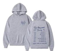 Viaopo Sweatshirt Hommes Sweat À Capuche Molleton Ample Haut pour Homme Sweat À Capuche Chanteur Hannah Bahng Pullover Décontracté Vêtements Sweatshirt XS-4XL-Grey||x_l